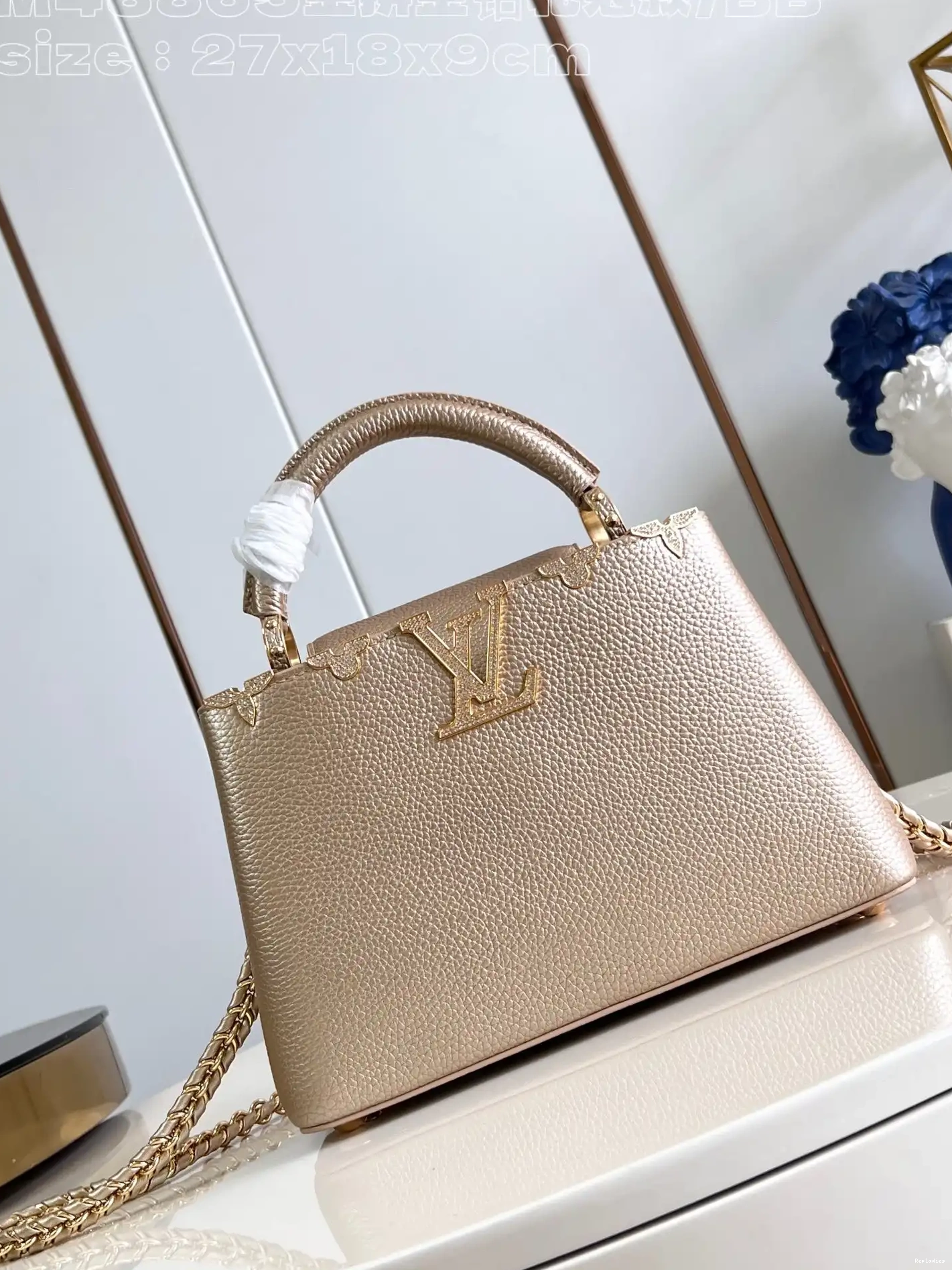 Repzbay BB-27*18*9CM LOUIS VUITTON CAPUCINES 0613